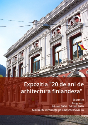 Expozitia "20 de ani de arhitectura finlandeza" 