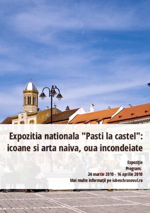 Expozitia nationala "Pasti la castel": icoane si arta naiva, oua incondeiate