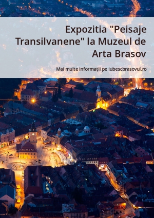 Expozitia "Peisaje Transilvanene" la Muzeul de Arta Brasov