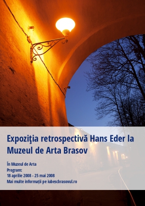 Expoziţia retrospectivă Hans Eder la Muzeul de Arta Brasov