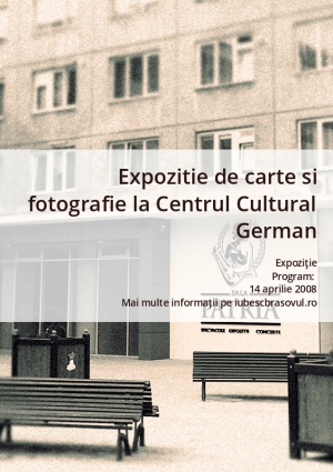 Expozitie de carte si fotografie la Centrul Cultural German