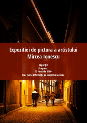 Expozitiei de pictura a artistului Mircea Ionescu