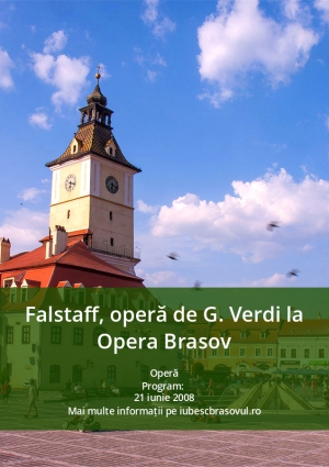 Falstaff, operă de G. Verdi la Opera Brasov