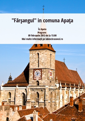 "Fărşangul" in comuna Apaţa