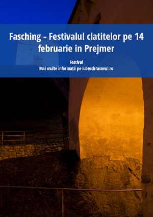 Fasching - Festivalul clatitelor pe 14 februarie in Prejmer