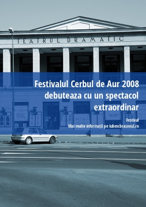 Festivalul Cerbul de Aur 2008 debuteaza cu un spectacol extraordinar