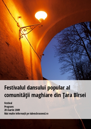 Festivalul dansului popular al comunităţii maghiare din Ţara Bîrsei