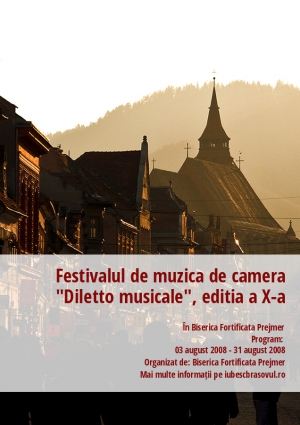 Festivalul de muzica de camera "Diletto musicale", editia a X-a