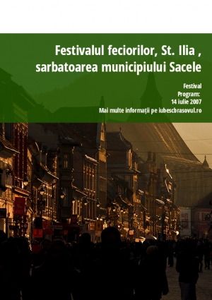 Festivalul feciorilor, St. Ilia , sarbatoarea municipiului Sacele