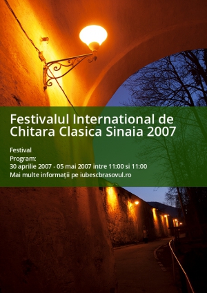 Festivalul International de Chitara Clasica Sinaia 2007
