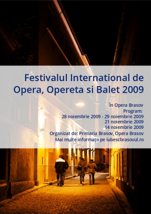 Festivalul International de Opera, Opereta si Balet 2009