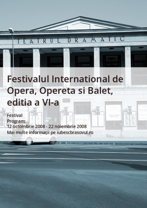 Festivalul International de Opera, Opereta si Balet, editia a VI-a