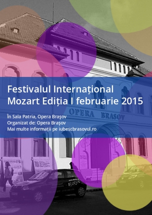 Festivalul Internațional Mozart Ediția I februarie 2015