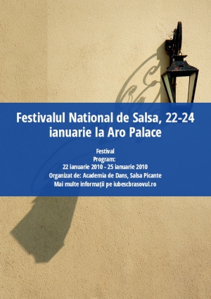 Festivalul National de Salsa, 22-24 ianuarie la Aro Palace