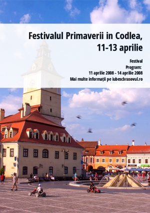 Festivalul Primaverii in Codlea, 11-13 aprilie