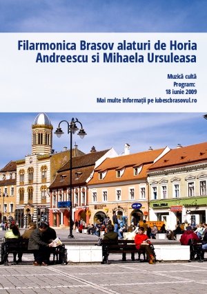 Filarmonica Brasov alaturi de Horia Andreescu si Mihaela Ursuleasa