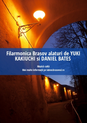 Filarmonica Brasov alaturi de YUKI KAKIUCHI si DANIEL BATES 