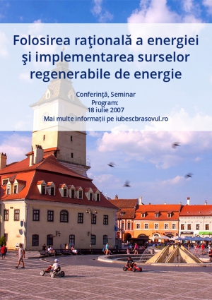 Folosirea raţională a energiei şi implementarea surselor regenerabile de energie