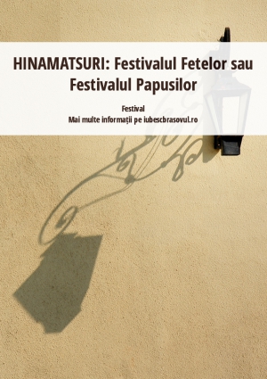 HINAMATSURI: Festivalul Fetelor sau Festivalul Papusilor