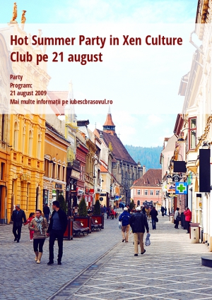 Hot Summer Party in Xen Culture Club pe 21 august