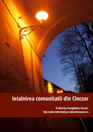 Intalnirea comunitatii din Cincsor