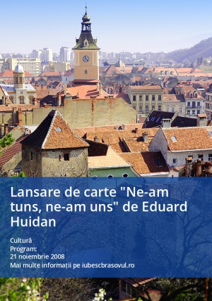 Lansare de carte "Ne-am tuns, ne-am uns" de Eduard Huidan