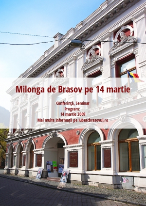 Milonga de Brasov pe 14 martie