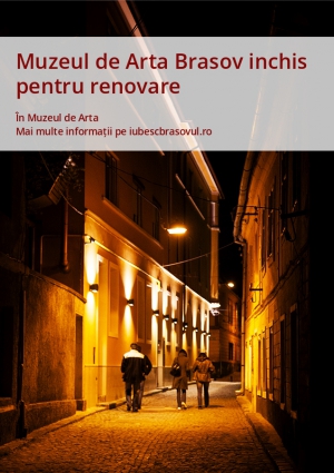 Muzeul de Arta Brasov inchis pentru renovare