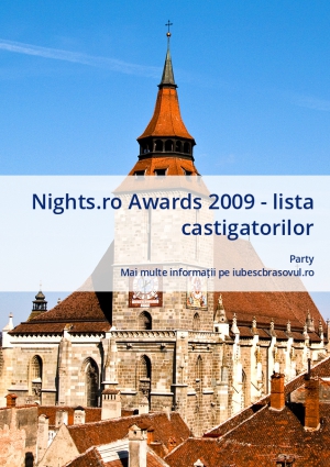 Nights.ro Awards 2009 - lista castigatorilor