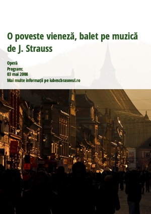 O poveste vieneză, balet pe muzică de J. Strauss