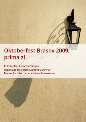 Oktoberfest Brasov 2009, prima zi