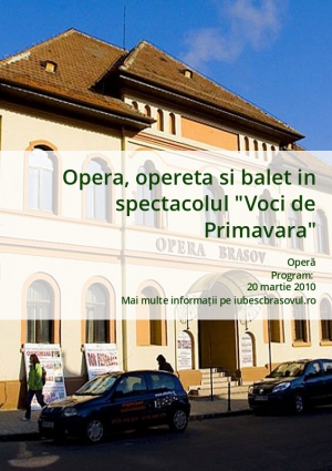 Opera, opereta si balet in spectacolul "Voci de Primavara"