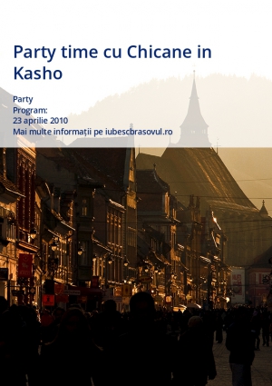 Party time cu Chicane in Kasho