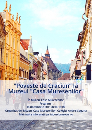 "Poveste de Craciun” la Muzeul "Casa Muresenilor"