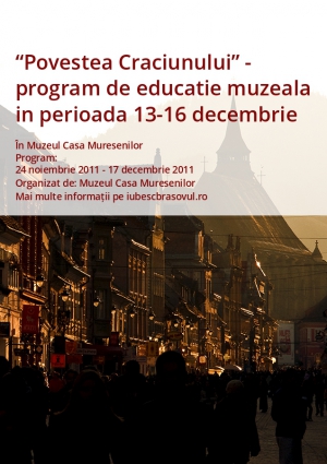 “Povestea Craciunului” - program de educatie muzeala in perioada 13-16 decembrie