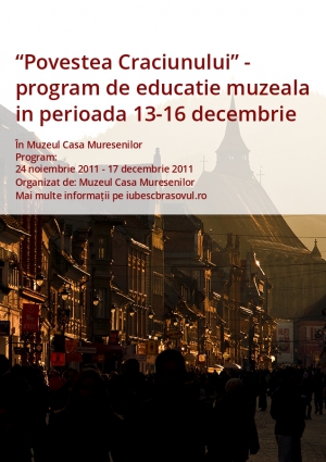 “Povestea Craciunului” - program de educatie muzeala in perioada 13-16 decembrie
