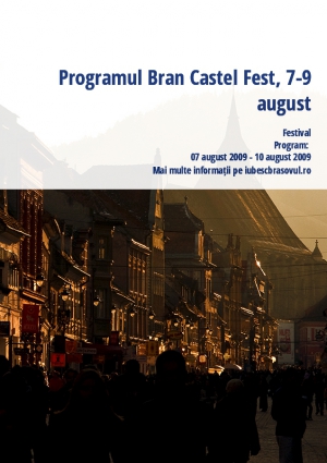 Programul Bran Castel Fest, 7-9 august