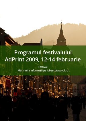 Programul festivalului AdPrint 2009, 12-14 februarie