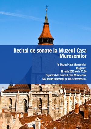 Recital de sonate la Muzeul Casa Muresenilor