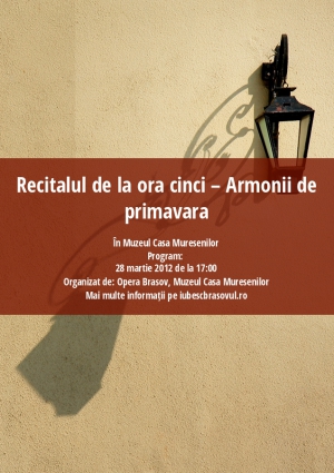 Recitalul de la ora cinci – Armonii de primavara