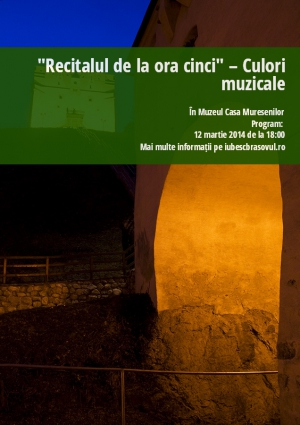 "Recitalul de la ora cinci" – Culori muzicale