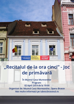 „Recitalul de la ora cinci” - Joc de primăvară