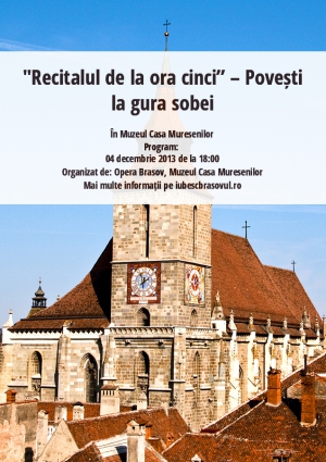 "Recitalul de la ora cinci” – Povești la gura sobei