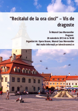 "Recitalul de la ora cinci” – Vis de dragoste