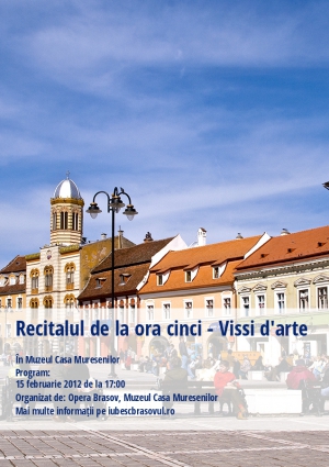 Recitalul de la ora cinci - Vissi d'arte