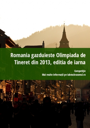 Romania gazduieste Olimpiada de Tineret din 2013, editia de iarna