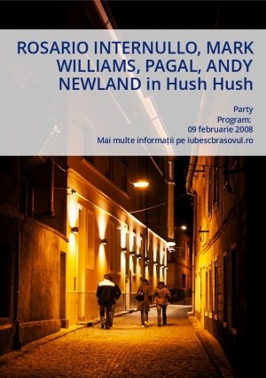 ROSARIO INTERNULLO, MARK WILLIAMS, PAGAL, ANDY NEWLAND in Hush Hush