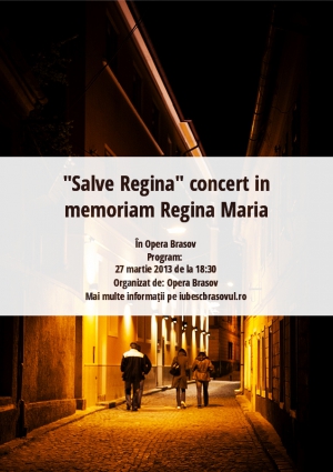 "Salve Regina" concert in memoriam Regina Maria