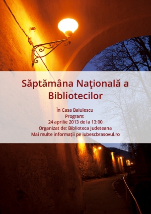 Săptămâna Naţională a Bibliotecilor