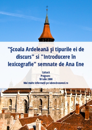 "Şcoala Ardeleană şi tipurile ei de discurs" si "Introducere în lexicografie" semnate de Ana Ene